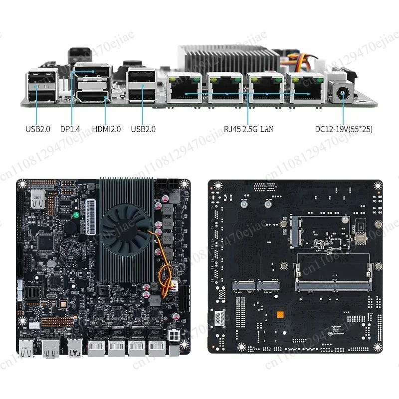 Nas Motherboard N100 6 Sata - لوحة أم NAS بـ 6 فتحات