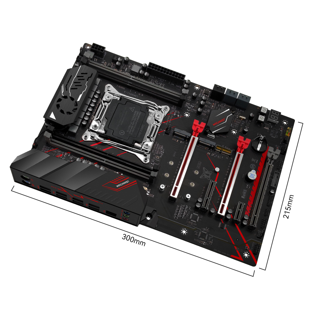 لوحة أم MACHINIST MR9A PRO MAX - مراجعة X99 Dual Cpu Motherboard Combo وسعره