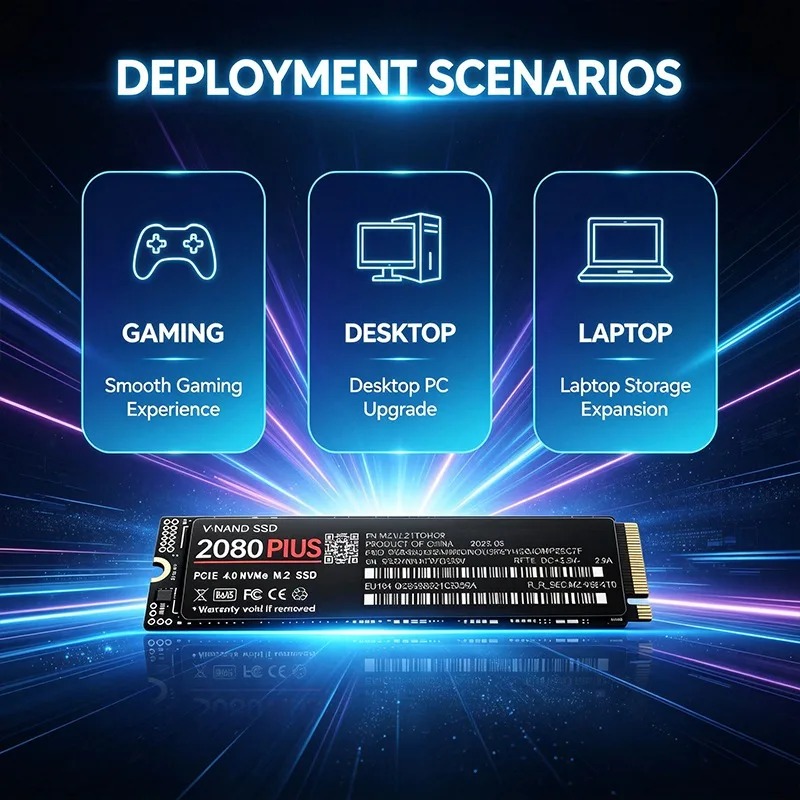 محرك أقراص SSD جديد 2080 PLUS  - مراجعة M.2 Nvme 4Tb Pcie 4.0 Ssd وسعره