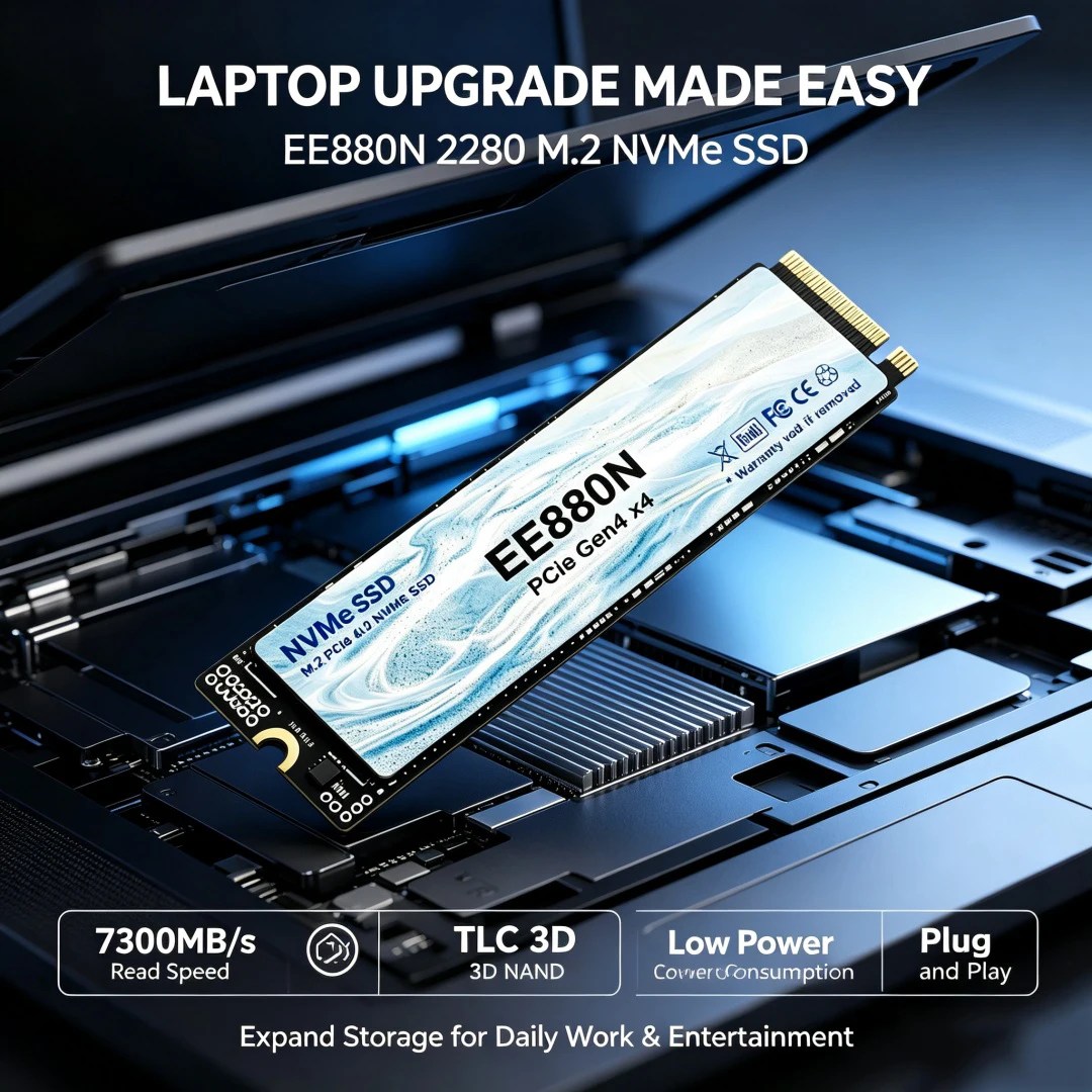 قرص تخزين SSD من نوع EE880N M. - مراجعة M.2 Nvme 4Tb Pcie 4.0 Ssd وسعره