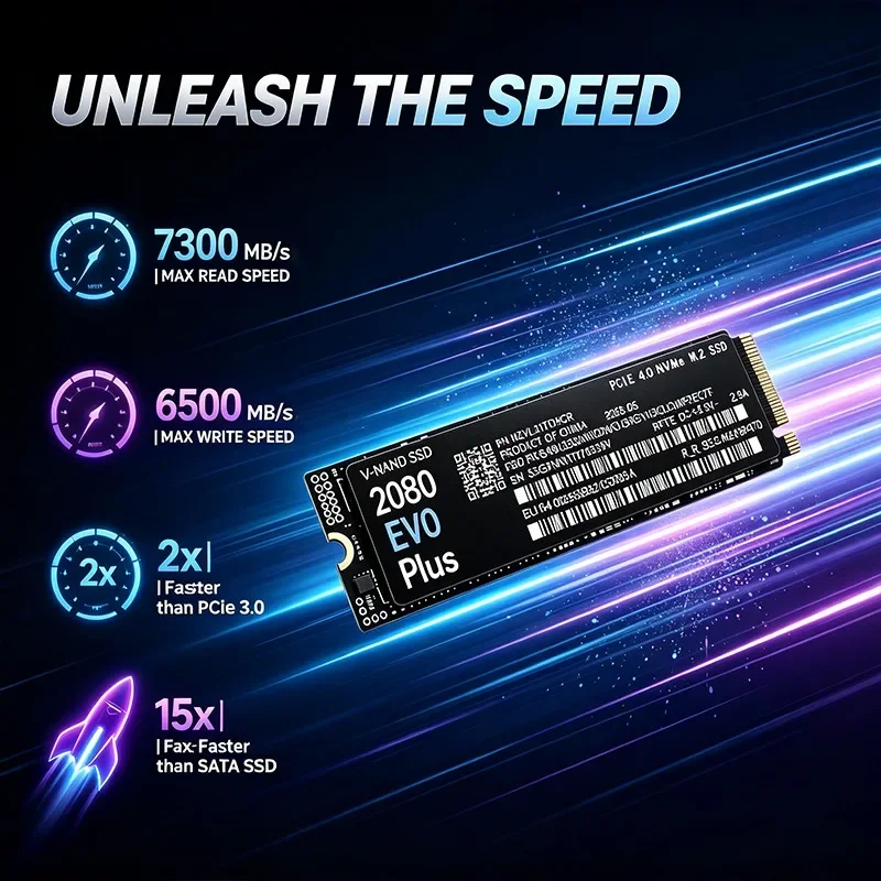 قرص تخزين داخلي SSD 2080 EVO P - مراجعة M.2 Nvme 4Tb Pcie 4.0 Ssd وسعره